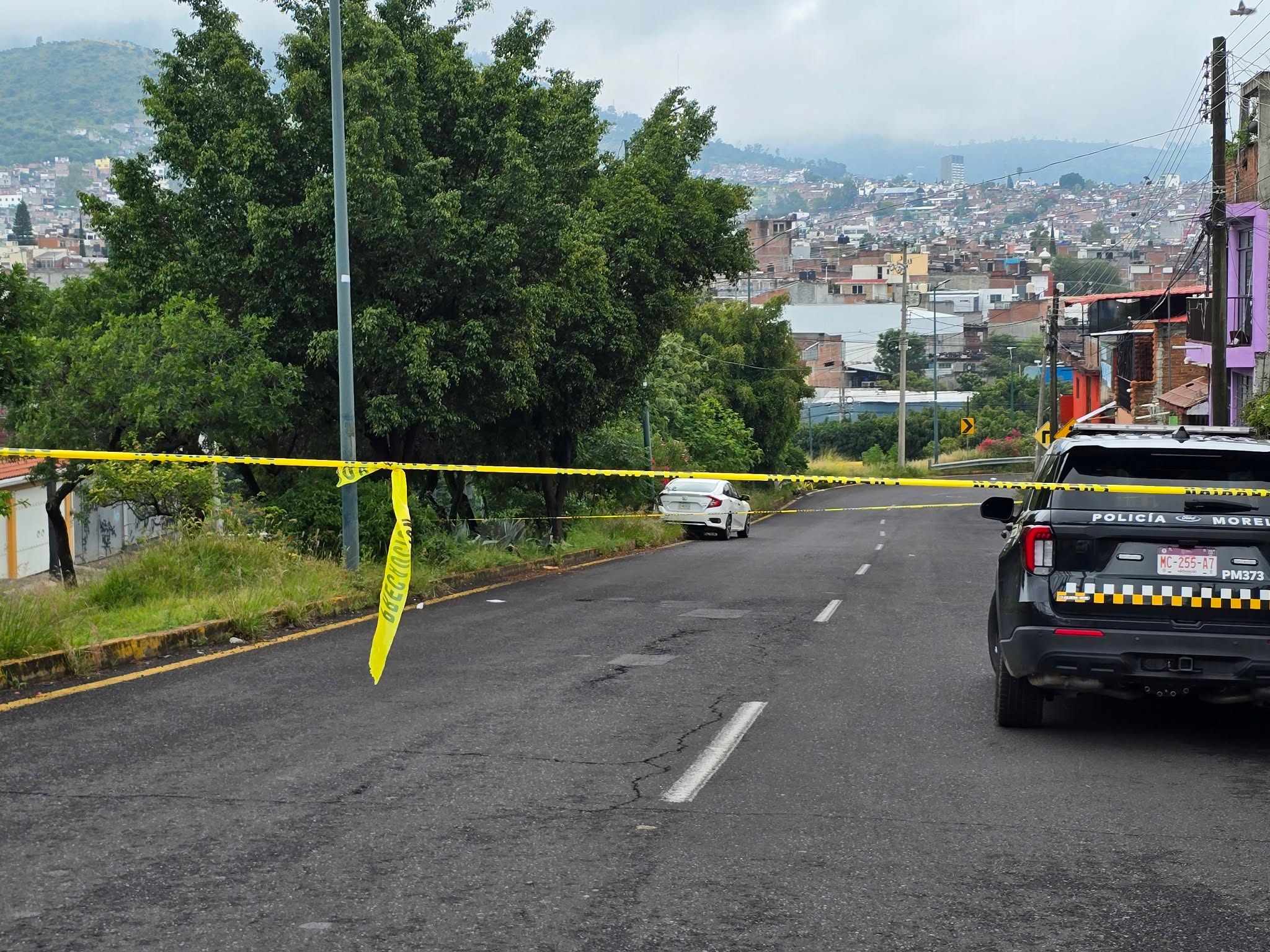 Jornada violenta en Morelia: Un muerto, un herido y un asalto a cuentahabiente