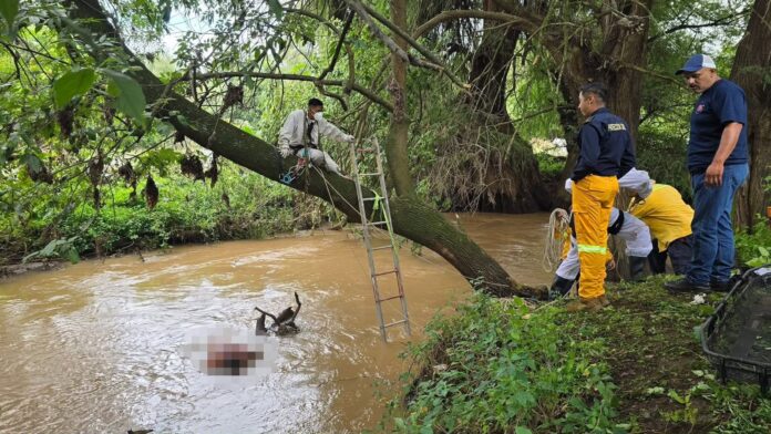 Localizan en un río a motociclista desaparecido Localizan en un río a motociclista desaparecido