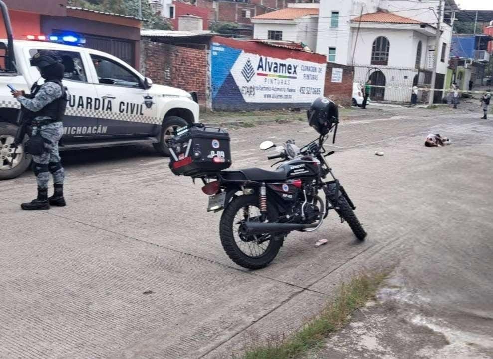 Asesinan a joven en colonia Valle de San Pedro de Uruapan