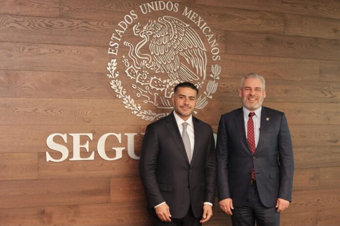 Bedolla y Harfuch darán continuidad al plan de seguridad del aguacate