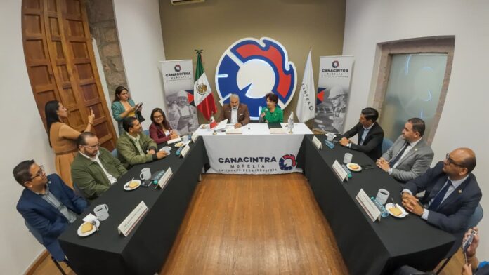 Canacintra Morelia y Barra de Abogados firman colaboración
