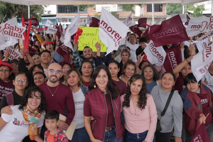 Fortalecemos la 4T con organización y territorio: Gaby Molina