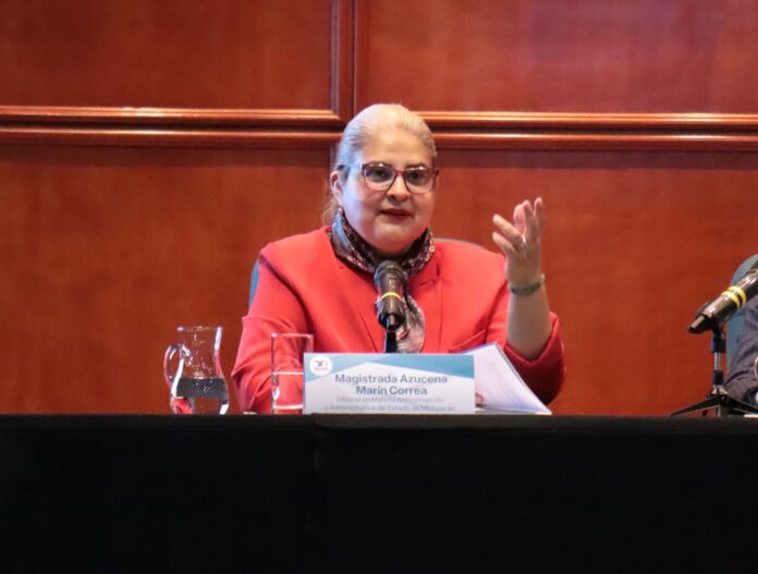 Justicia laboral y humanismo, indivisibles: Azucena Marín
