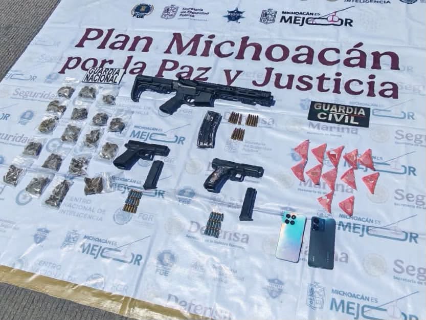 Operativos en Morelia, Uruapan y Zamora dejan siete detenidos