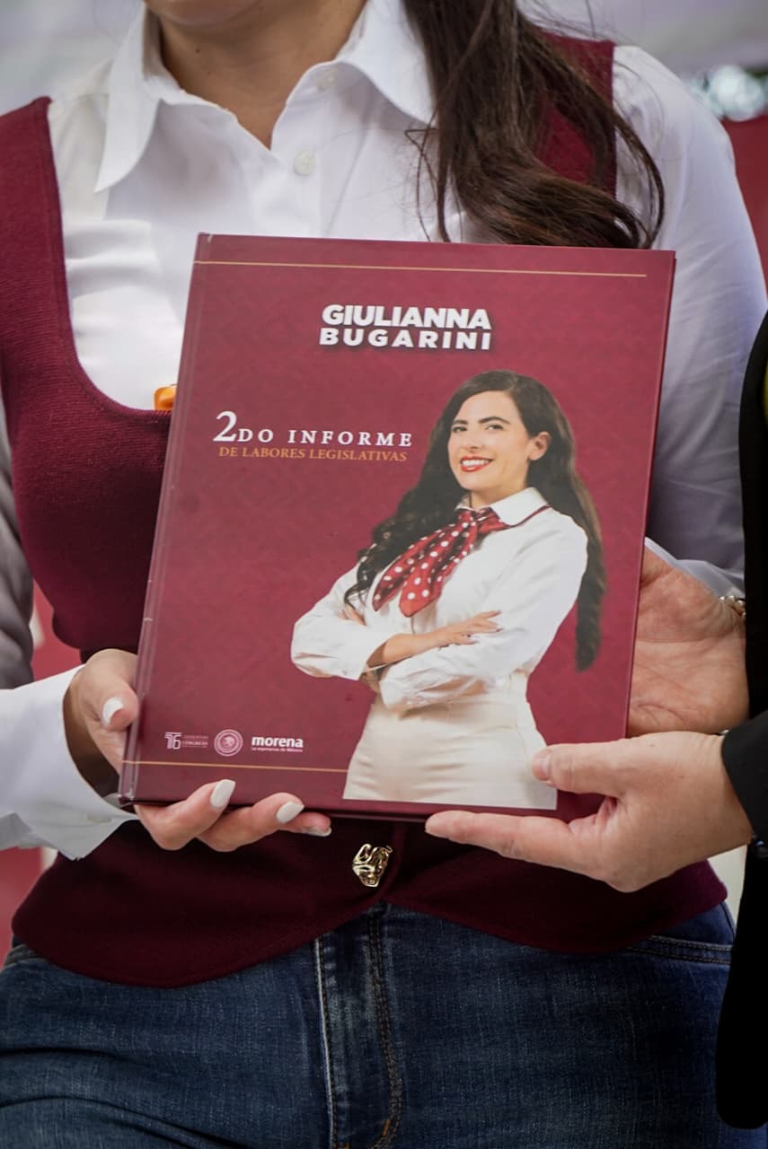 Giulianna Bugarini rinde su Segundo Informe Legislativo en Morelia