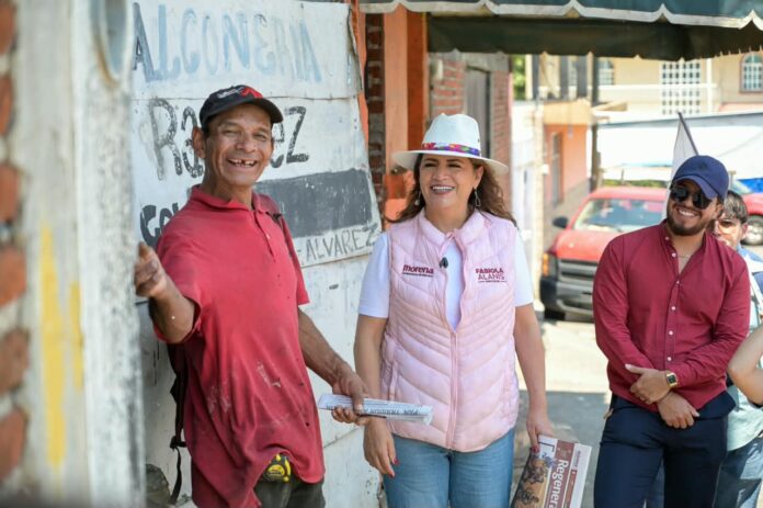 Fabiola Alanís: gobiernos de Morena y Sheinbaum le han cumplido a Uruapan