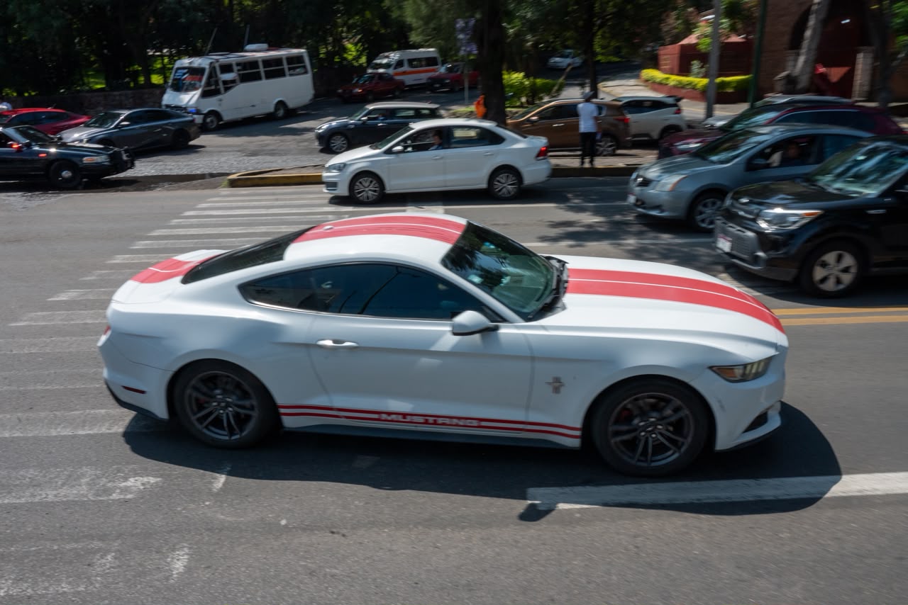 Rugido de motores: los Mustang arrancan su ruta desde Morelia