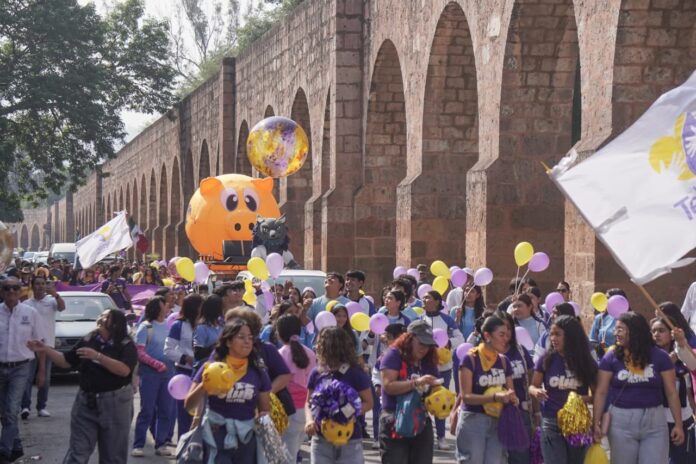 CRIT Michoacán realiza Caravana de Boteo Masivo 2026 por calles de Morelia