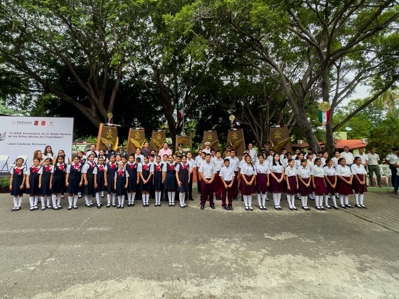 Autoridades conmemoran 179º Aniversario de la Gesta Heroica de los Niños Héroes