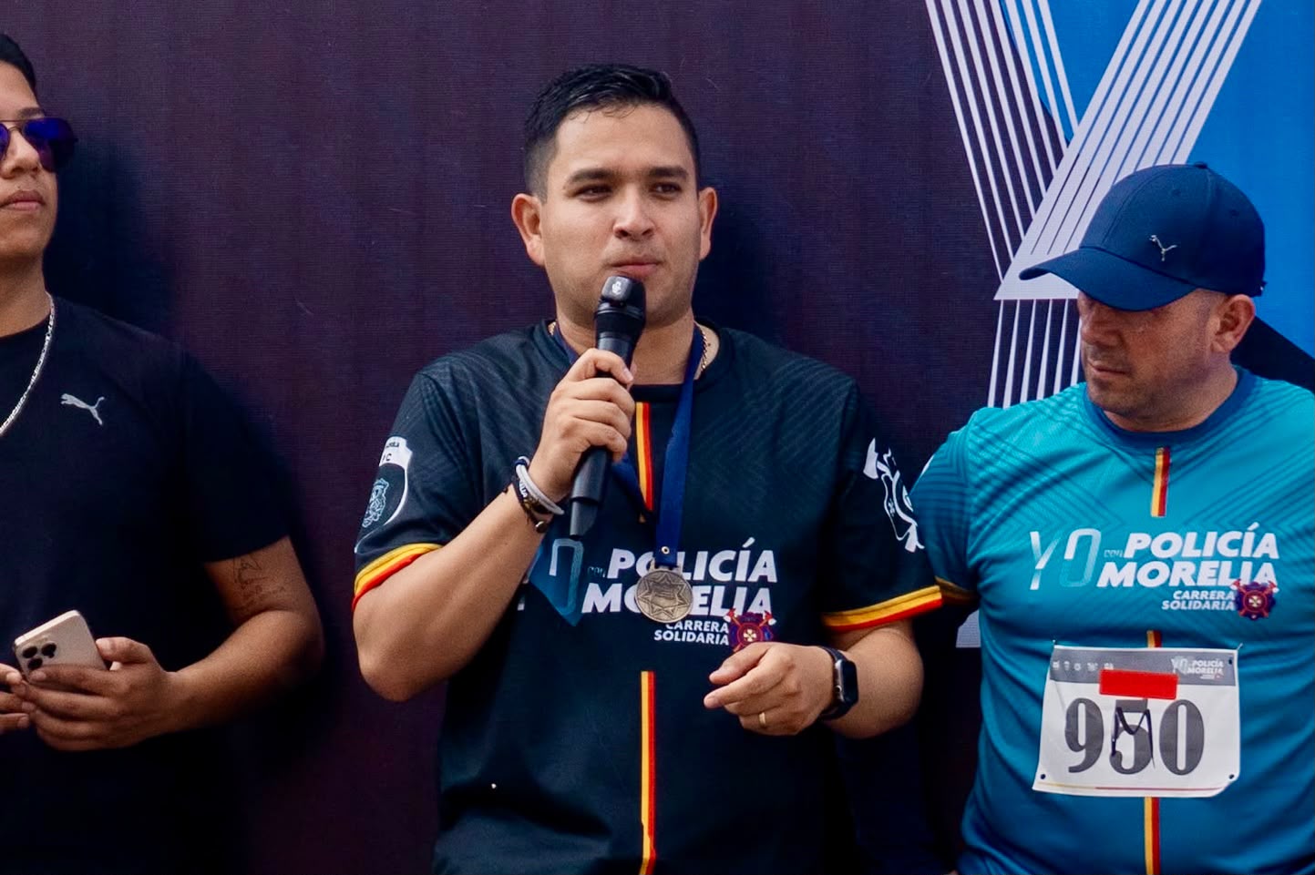 Policía Morelia reúne a más de 1,200 atletas en carrera solidaria