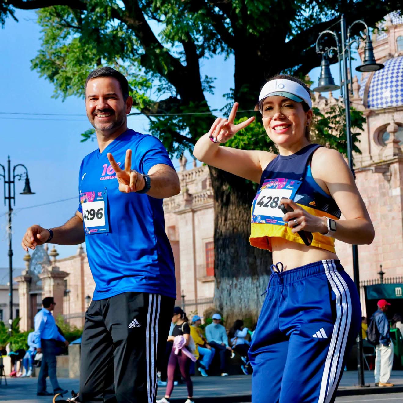 Más de 4 mil corredores convierten Morelia en una gran pista de cine