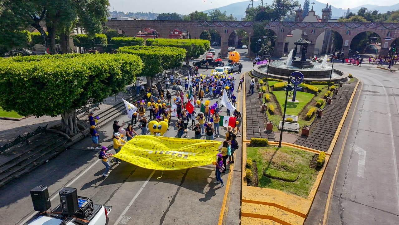 CRIT Michoacán realiza Caravana de Boteo Masivo 2026 por calles de Morelia