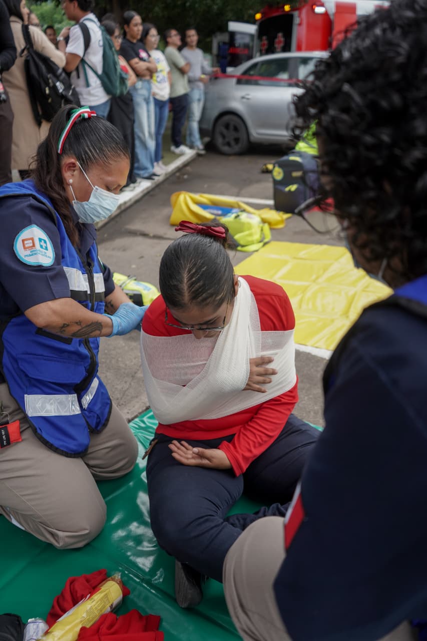 Siete minutos para evacuar: Morelia mide capacidad de respuesta ante una emergencia