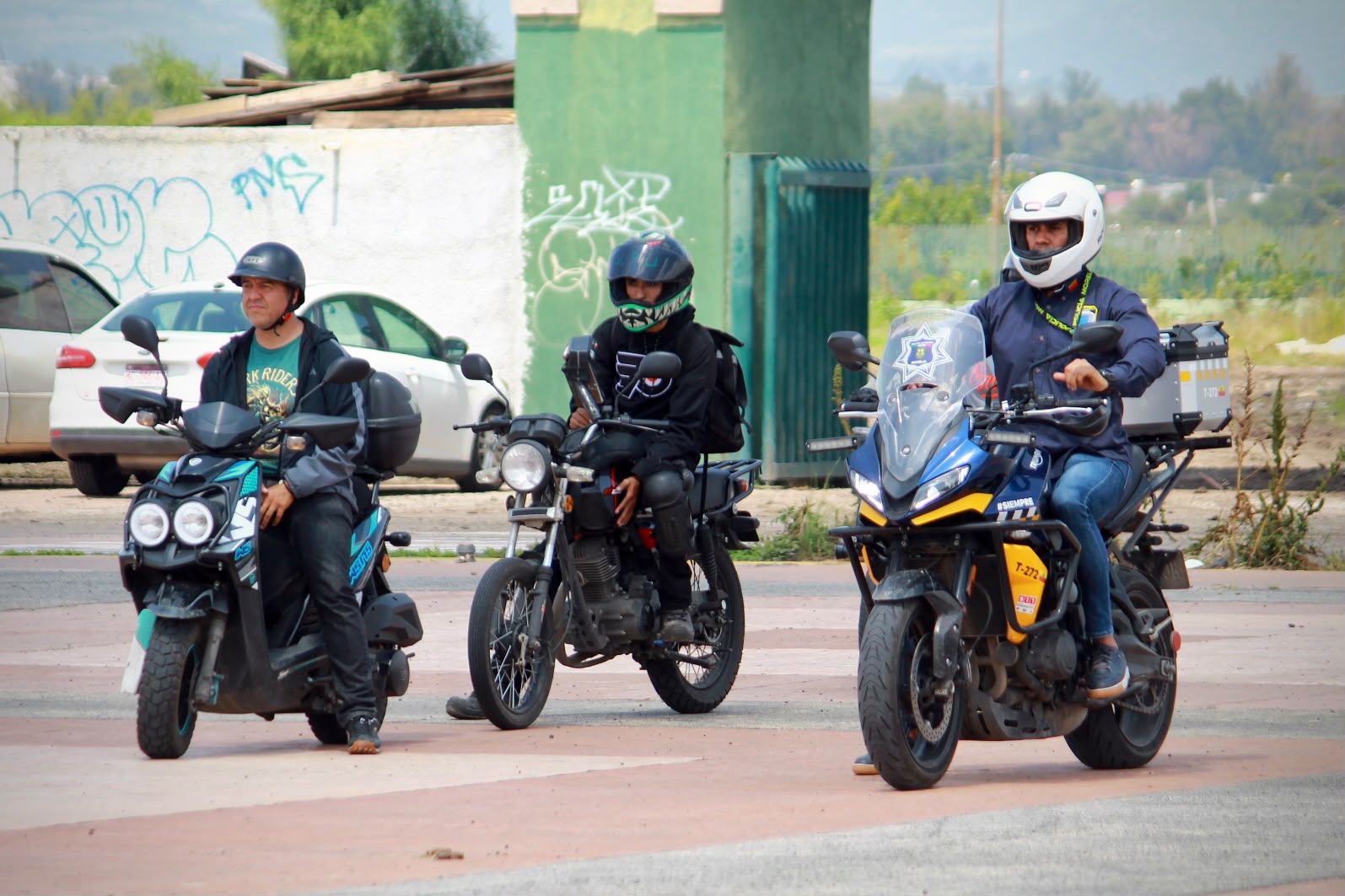 Cruzada por la movilidad segura del Gobierno de Morelia capacita a motociclistas