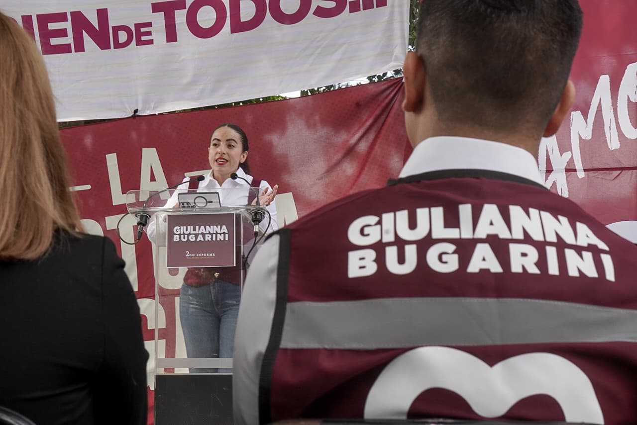 Giulianna Bugarini rinde su Segundo Informe Legislativo en Morelia