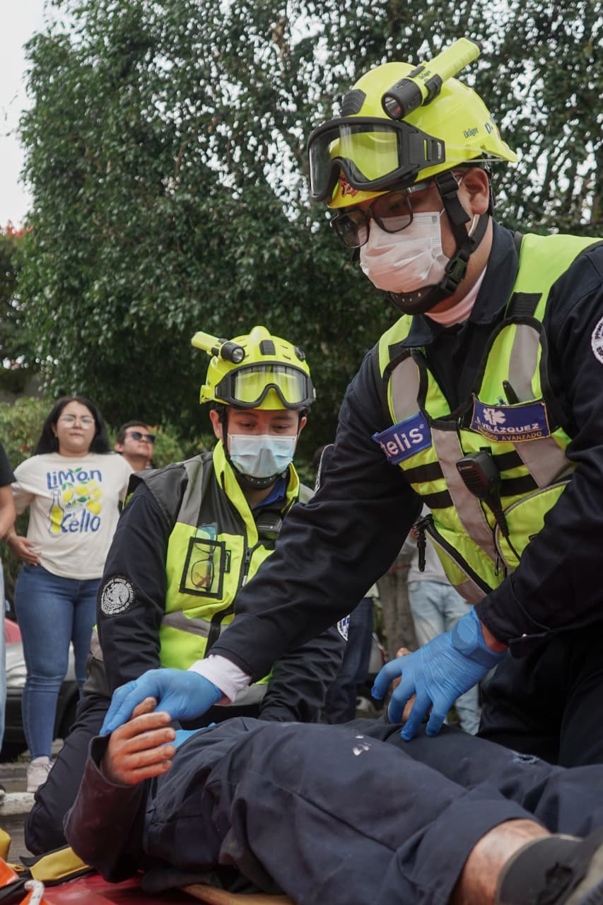 Siete minutos para evacuar: Morelia mide capacidad de respuesta ante una emergencia