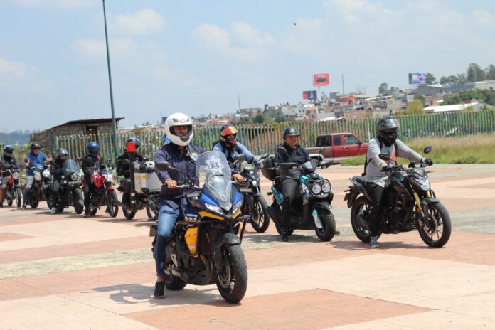 Cruzada por la movilidad segura del Gobierno de Morelia capacita a motociclistas