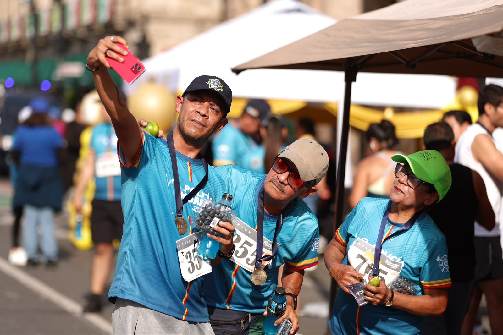 Policía Morelia reúne a más de 1,200 atletas en carrera solidaria