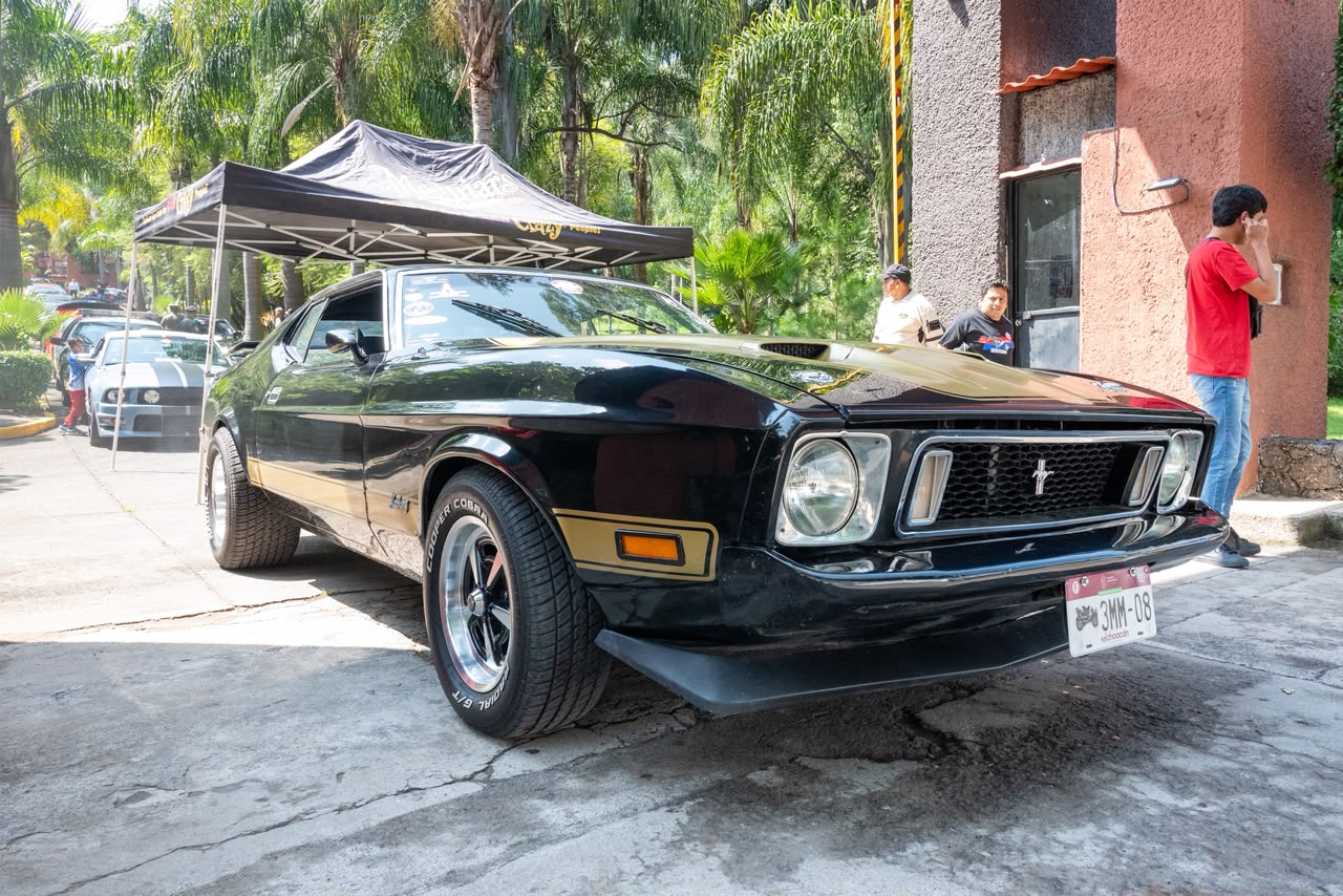 Rugido de motores: los Mustang arrancan su ruta desde Morelia