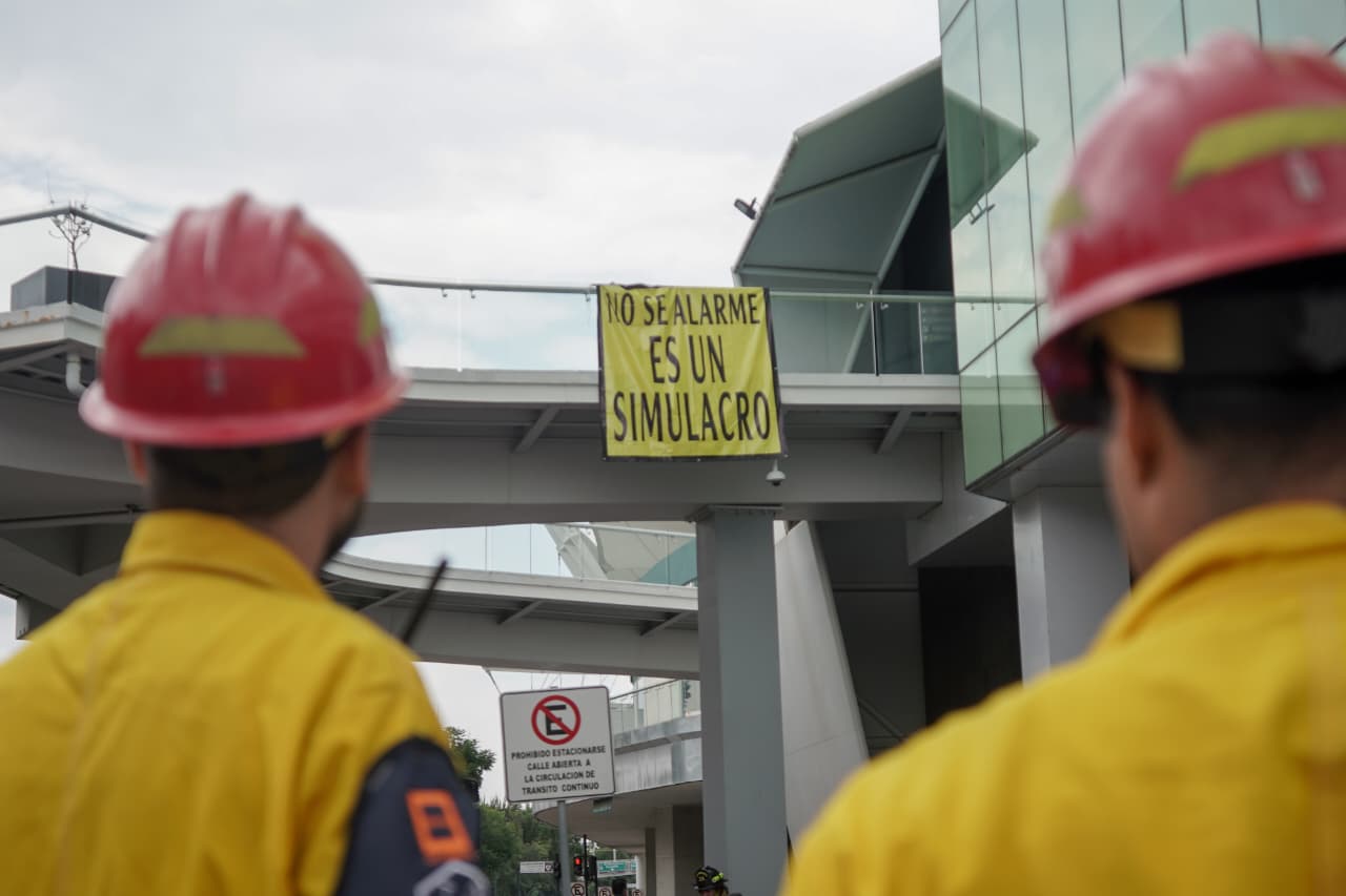 Siete minutos para evacuar: Morelia mide capacidad de respuesta ante una emergencia