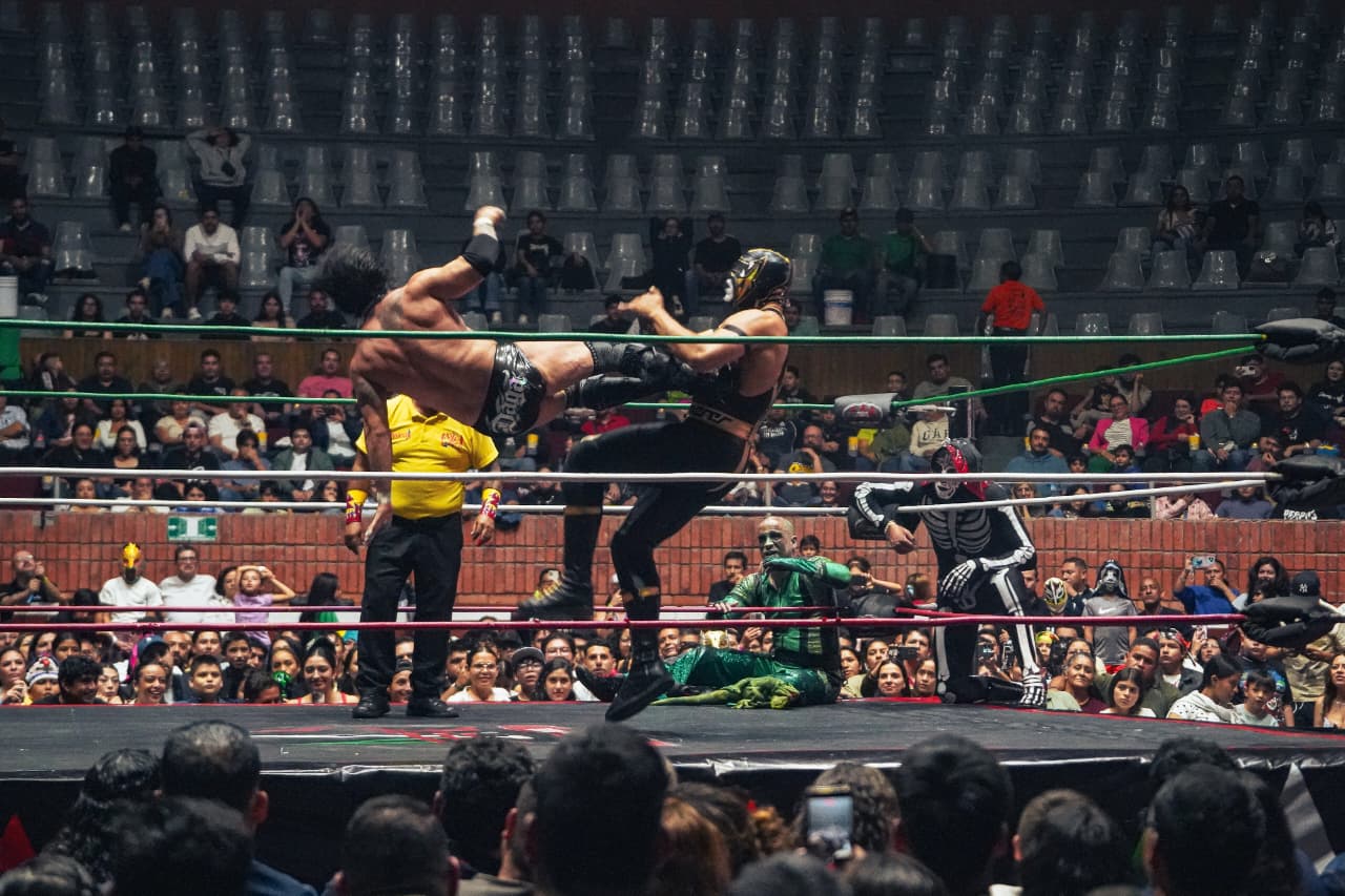 AAA regresa a Morelia con lleno en el Palacio del Arte y victoria de Psycho Circus