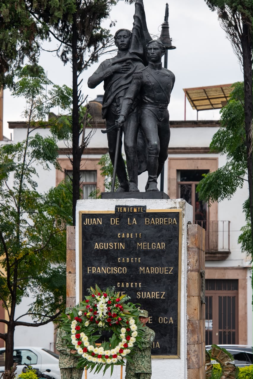 “¡Murió por la patria!”: Morelia recuerda a los Niños Héroes