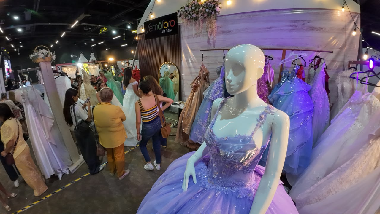 Entre vestidos y pasarelas, Ceconexpo reúne opciones para bodas y XV años