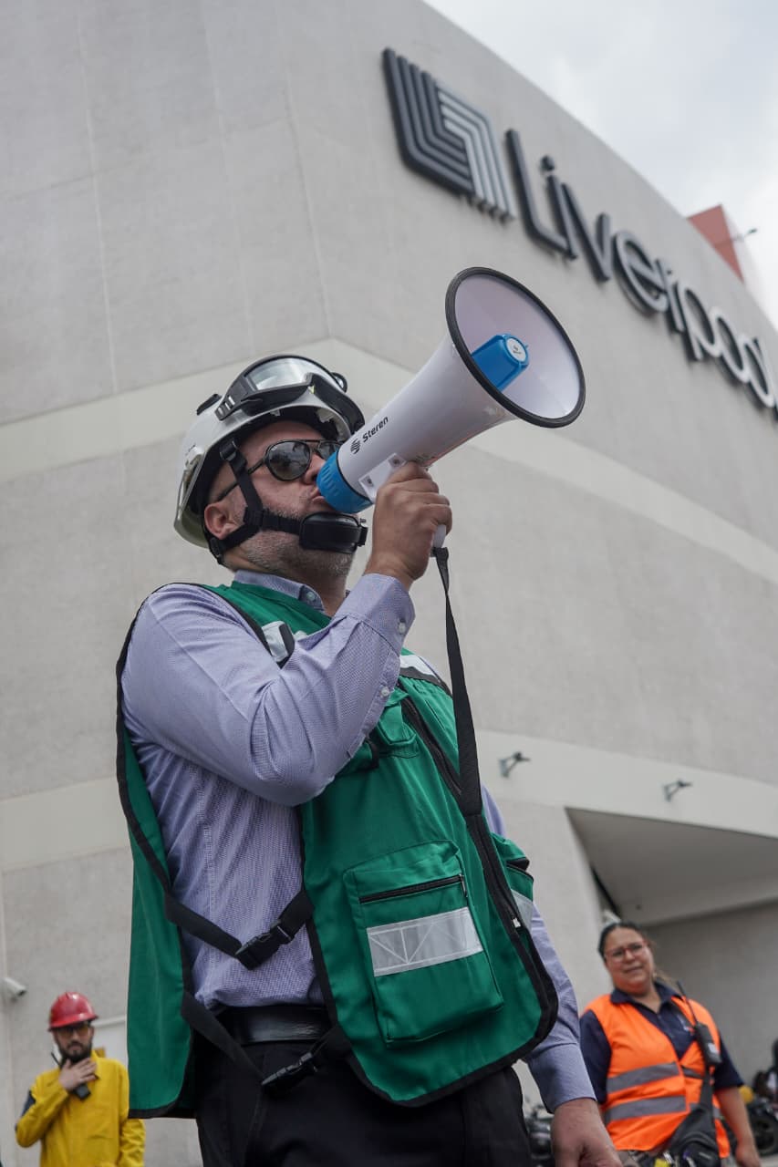 Siete minutos para evacuar: Morelia mide capacidad de respuesta ante una emergencia