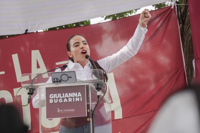 Giulianna Bugarini rinde su Segundo Informe Legislativo en Morelia
