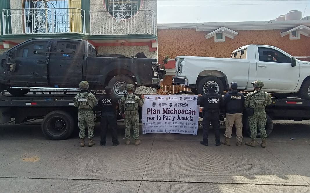 Jornada roja en Michoacán: un muerto, heridos y aseguramientos