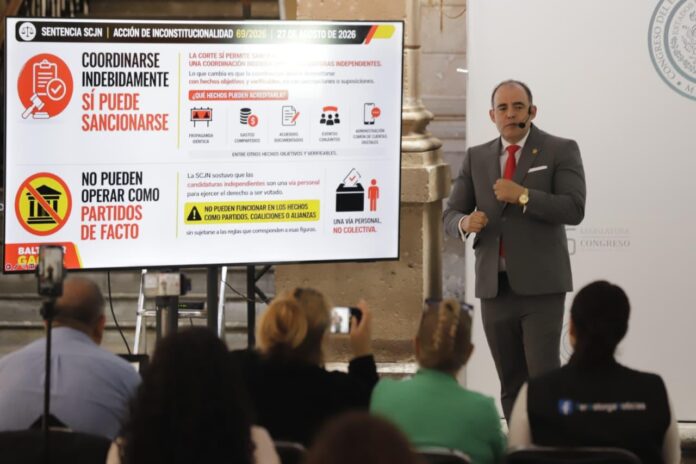 Diputado Baltazar Gaona detalla aval de la SCJN a Reforma Electoral