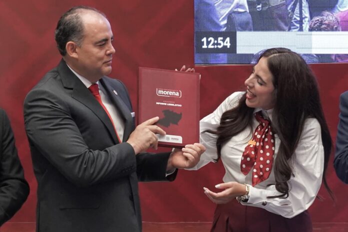 Presenta Grupo Parlamentario de Morena, segundo informe Legislativo