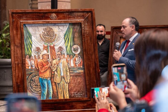 “Se les peló Baltazar” de la tribuna al lienzo del congreso