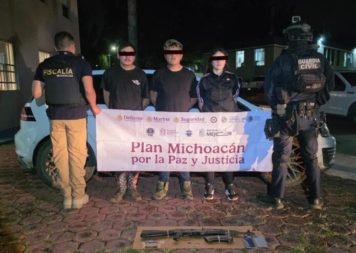 Caen tres presuntos extorsionadores de aguacateros