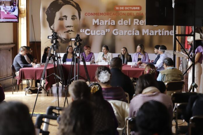 Desde el Congreso, Belinda Iturbide resalta legado de Refugio “Cuca” García