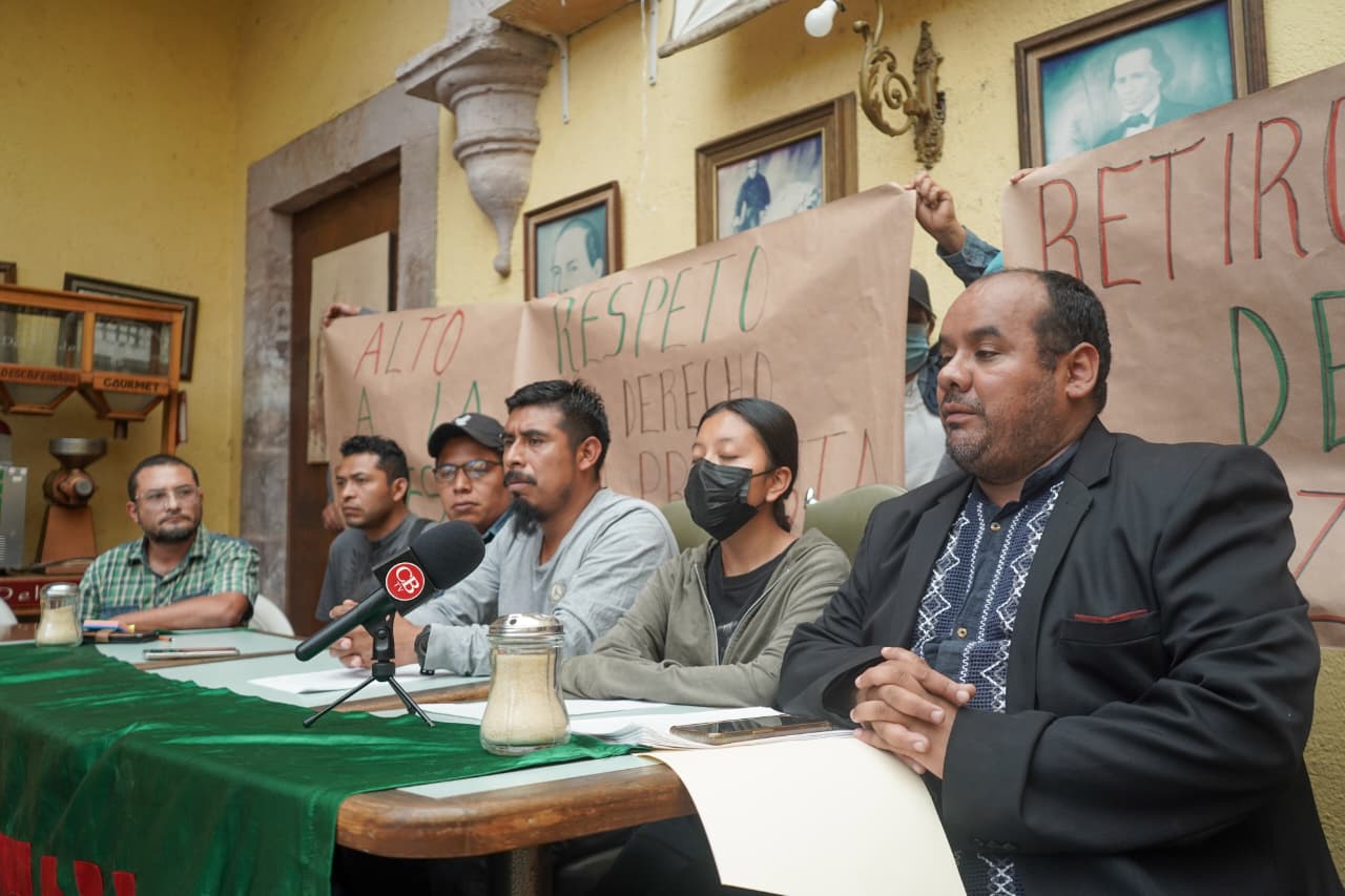 FNLS acusa represión por operativo en el Centro Histórico de Morelia