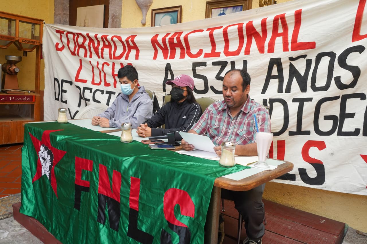 FNLS anuncia marcha en Morelia; exige libertad de presos y respeto a la protesta social