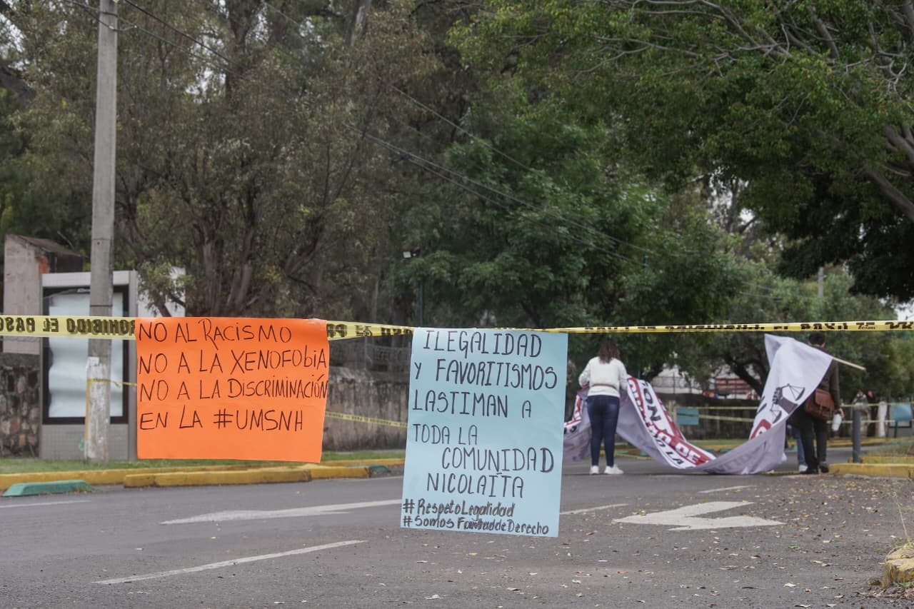 Entre reclamos y presencia de AROP, liberan calle J. Múgica