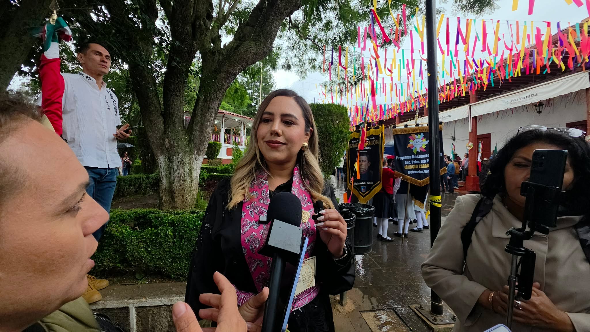 Alcaldesa acusa intereses detrás de denuncia por obras en Zirahuén