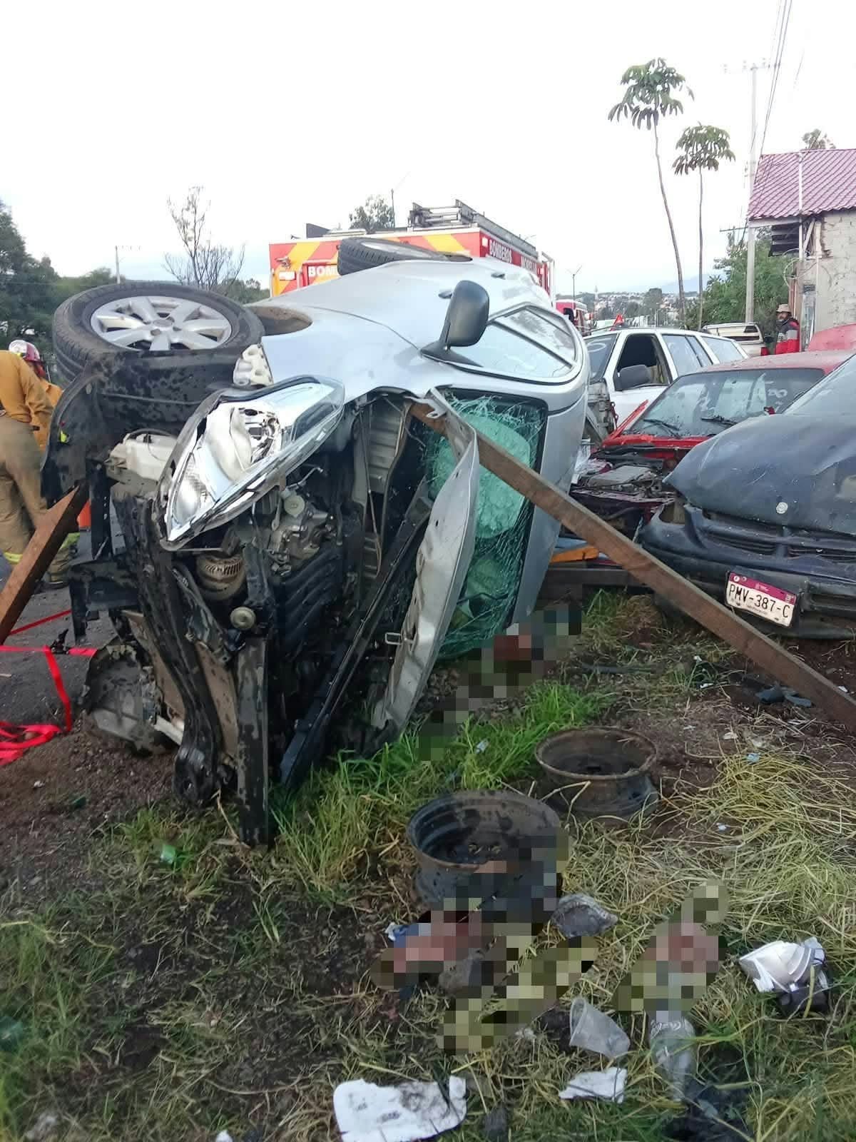 Violencia y accidentes dejan un muerto en Morelia, ataques armados en Apatzingán