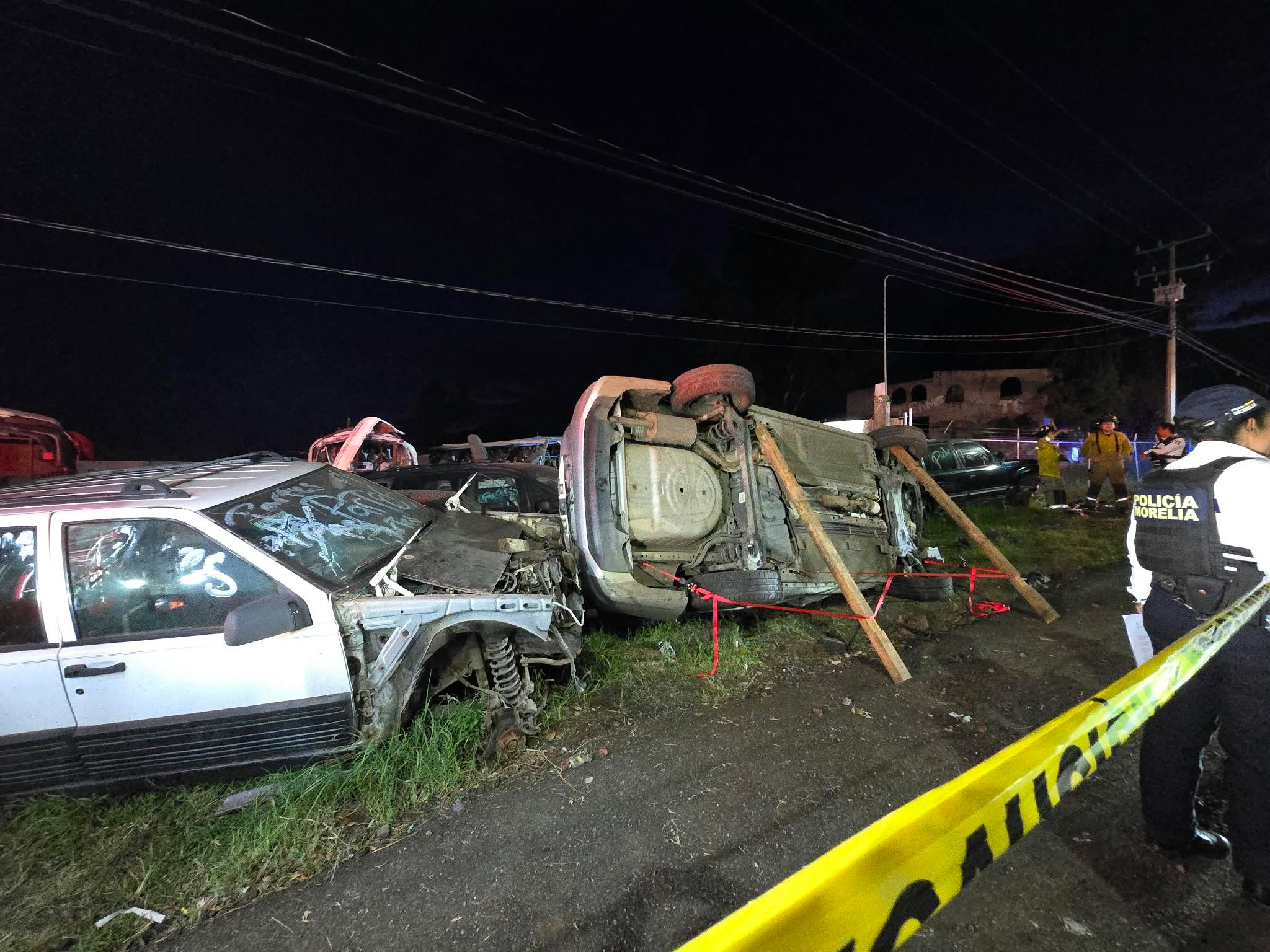 Violencia y accidentes dejan un muerto en Morelia, ataques armados en Apatzingán