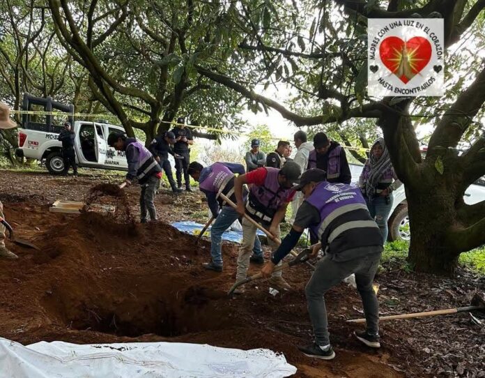 Michoacán, ubican osamenta en fosa de Uruapan